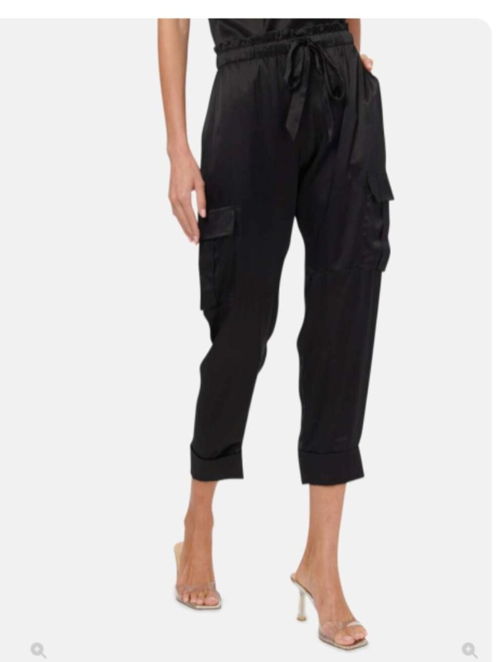 CAMI NYC Carmen Cargo Pant - Black S - Picture 7 of 9